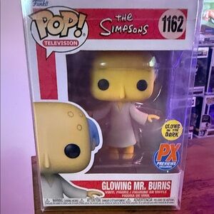 Funko The Simpsons Yellow Glowing Figure